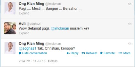 Ong Kian Ming (imokman) on Twitter 2013-07-12 10-08-49