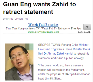 Guan Eng wants Zahid to retract statement - Nation The Star Online 2013-05-19 18-06-14
