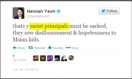 Twitter - hannahyeoh- thats y racist principals must ... 2013-12-11 23-52-37