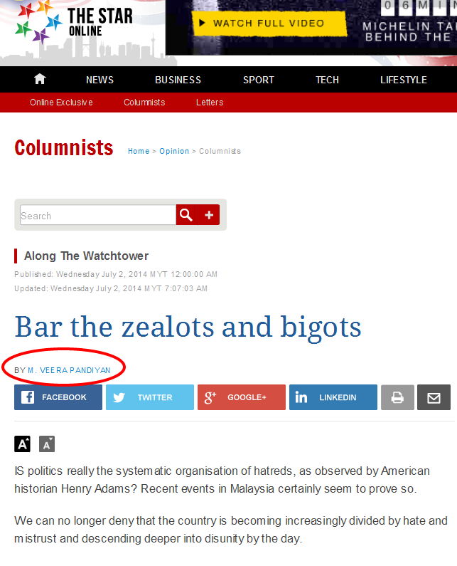 http://www.thestar.com.my/Opinion/Columnists/Along-The-Watchtower/Profile/Articles/2014/07/02/Bar-the-zealots-and-bigots/