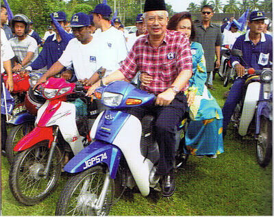 Najib motorcycle