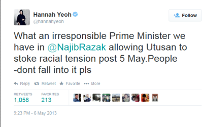 Hannah Yeoh  irresponsible Prime Minister allowing Utusan