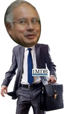 Najib briefcase