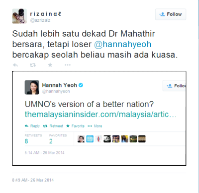 r i z α i n α ℓ satu dekad Dr Mahathir bersara