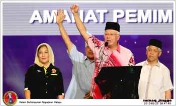 Perpaduan Najib minaq jinggo