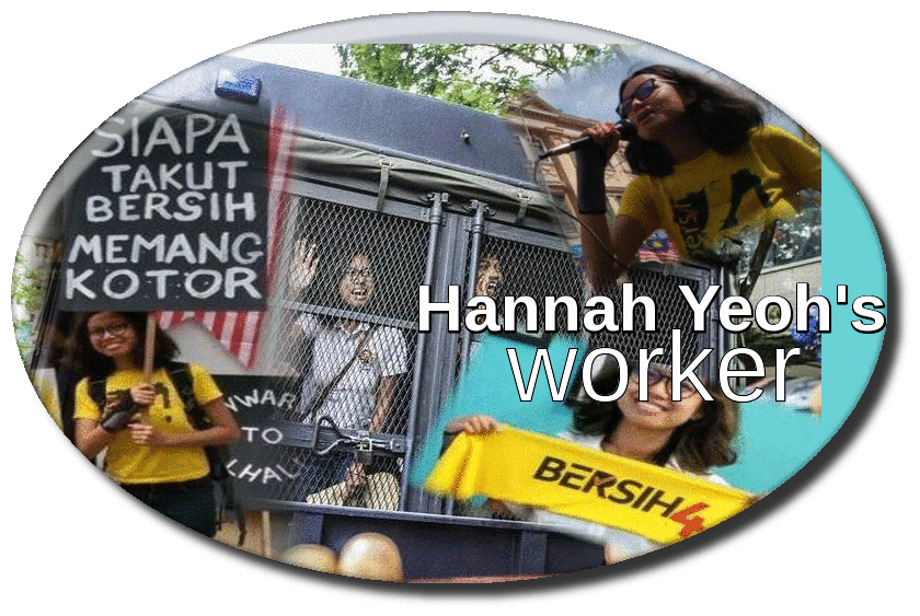 Hannah Yeoh worker Azira Aziz